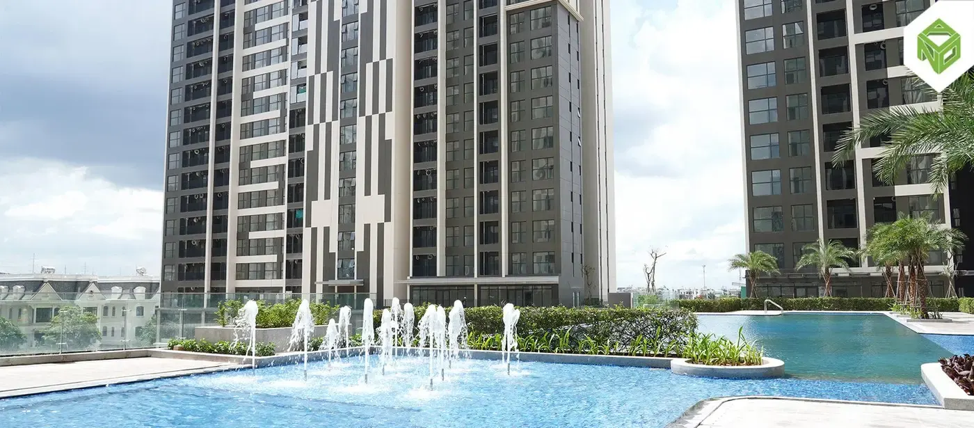 Ảnh thực tế tiện ích tầng 3 hoàn thiện, tháng 6/2026