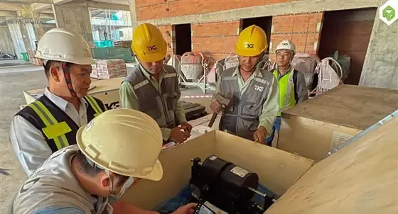 Kiểm tra thông số kỹ thuật thiết bị thang máy, tháng 08/2025