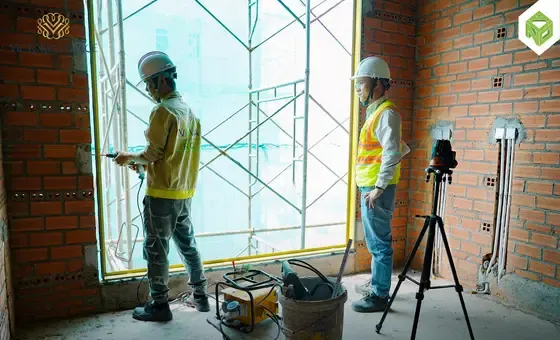 Thi công lắp cửa nhôm kính, tháng 08/2025
