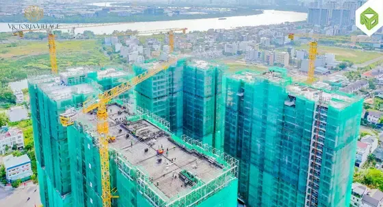 Tháp 1 chính thức được cất nóc, tháng 08/2025
