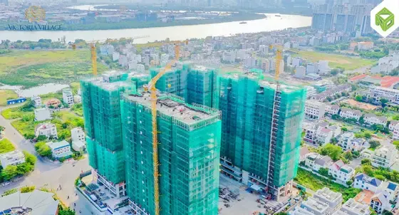 Tháp 1 chính thức được cất nóc, tháng 08/2025