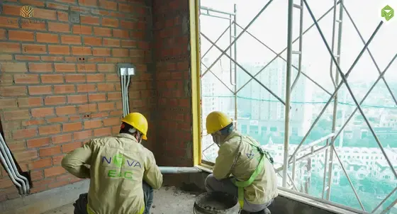 Thi công cửa nhôm kính căn hộ, tháng 09/2025