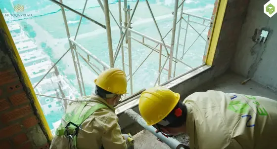 Thi công cửa nhôm kính căn hộ, tháng 09/2025