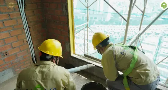 Thi công cửa nhôm kính căn hộ, tháng 09/2025