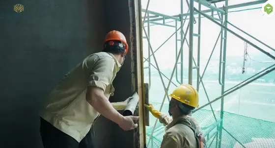 Thi công cửa nhôm kính căn hộ, tháng 09/2025