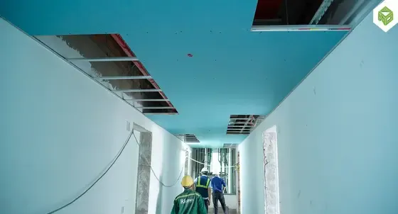 Lắp trần hành lang căn hộ, tháng 10/2025