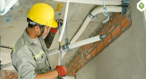 Thi công đường ống máy lạnh căn hộ, tháng 10/2025