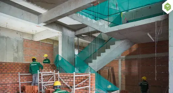 Công tác xây tường shophouse, tháng 11/2025