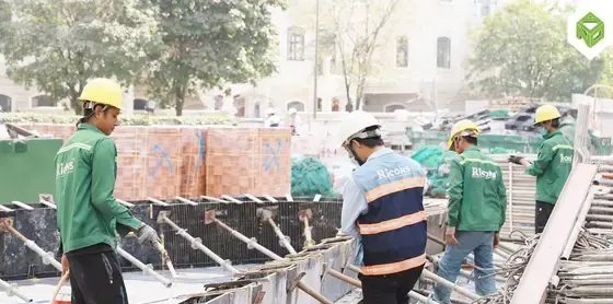 Thi công tiện ích nội khu, tháng 02/2026