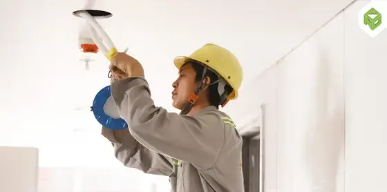 Lắp đèn chiếu sáng hành lang căn hộ, tháng 02/2026