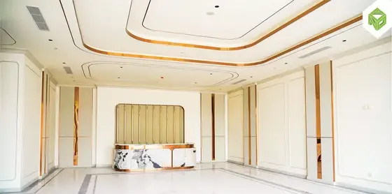 Sảnh đón các tháp hoàn thiện, tháng 04/2026