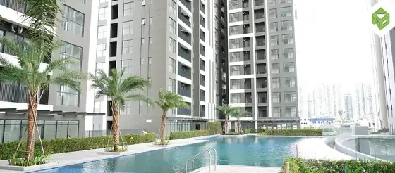 Hồ bơi tầng 3 hoàn thiện, tháng 6/2026