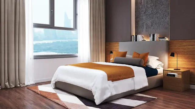 Phối cảnh phòng ngủ