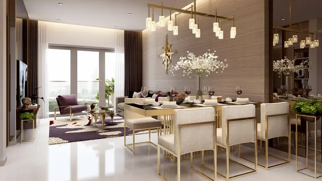 Phối cảnh phòng ăn